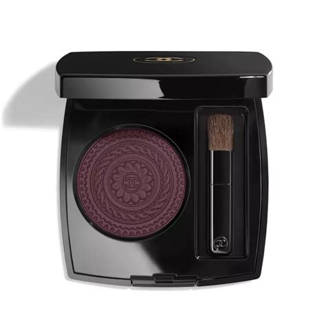 chanel illusion d'ombre|Chanel eyeshadow pourpre brun.